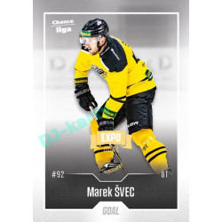 2022/23 Goal Cards Chance Liga 2. série #243 Marek Švec Expo Ostrava GOLD 1of2