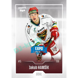 2022/23 Goal Cards Chance Liga 2. série #247 Jakub Hamšík Expo Blue x/4
