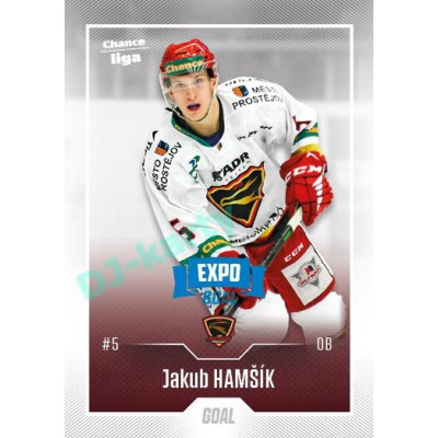 2022/23 Goal Cards Chance Liga 2. série #247 Jakub Hamšík Expo Blue x/4