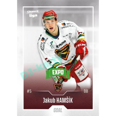 2022/23 Goal Cards Chance Liga 2. série #247 Jakub Hamšík Expo Green x/4