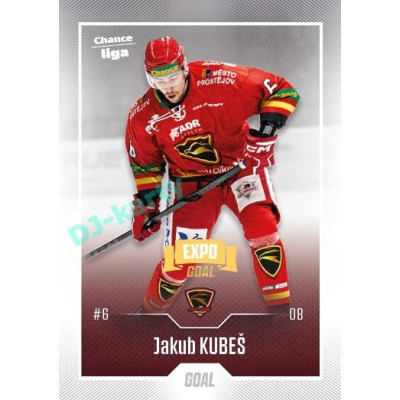 2022/23 Goal Cards Chance Liga 2. série #248 Jakub Kubeš Expo