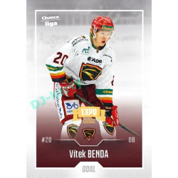 2022/23 Goal Cards Chance Liga 2. série #249 Vítek Benda Expo