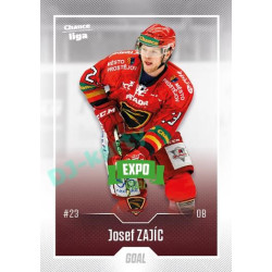 2022/23 Goal Cards Chance Liga 2. série #250 Josef Zajíc Expo Green x/4
