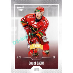 2022/23 Goal Cards Chance Liga 2. série #250 Josef Zajíc Expo
