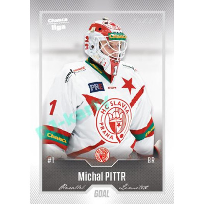 2022/23 Goal Cards Chance Liga 2. série #301 Michal Pittr Silver 1 of 60