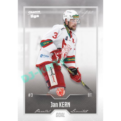 2022/23 Goal Cards Chance Liga 2. série #307 Jan Kern Silver 1 of 60