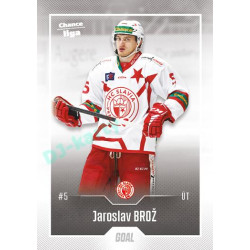 2022/23 Goal Cards Chance Liga 2. série #308 Jaroslav Brož