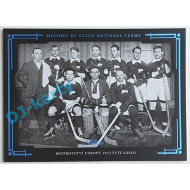 2021/22 OFS The Final Series Mistrovství Evropy 1922 Švýcarsko #HCNT-06 1/9 History of Czech National Teams