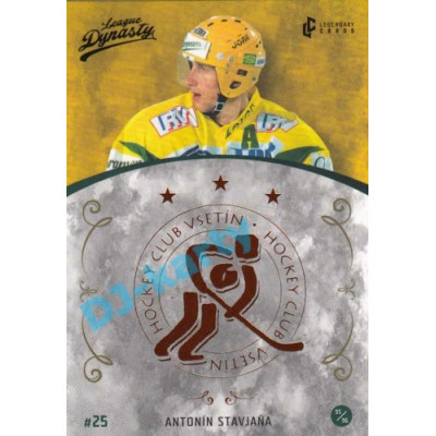 2021 Legendary Cards League Dynasty Vsetín Antonín Stavjaňa #30 Cooper 1 of 77