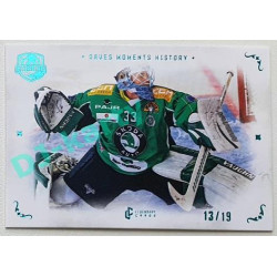 2021/22 Legendary Cards SAVES HELP MEMORABILIA SERIES #SMH-15 Marek Schwarz Saves Moments History Turquoise 13/19