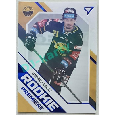 2021/22 Sportzoo TIPSPORT ELH 2. série #RP-30 Ondřej Baláž Rookie Premiere xxx/149