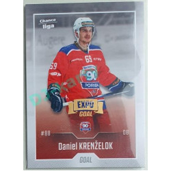 2022/23 Goal Cards Chance Liga 1. série #163 Daniel Krenželok Expo Pardubice