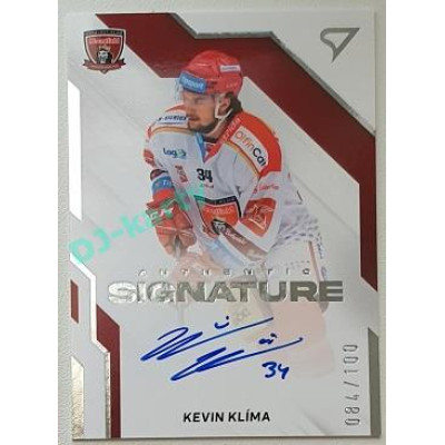 2022/23 Sportzoo ELH 2. série #AS2-KK Kevin Klíma Signature level 2 xxx/100