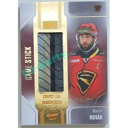 2022/23 Goal Cards Chance Liga 2. série #S-40 Martin Novák Game Stick 16/35