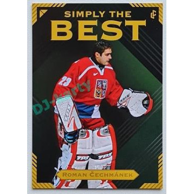 2023 Legendary Cards Simply the Best #23 Roman Čechmánek