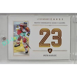 2023 Legendary Cards REKORDY ČESKÉ EXTRALIGY #ZC-S03 Petr Kadlec Základní Část Gold 13/20