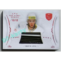 2021/22 OFS The Final Series Martin Látal #STI-LAM 10/10 Game Used Red