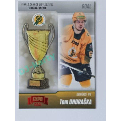 2022/23 Goal Cards Chance #FV-05 Tom Ondračka Finále 2022 Expo x/3