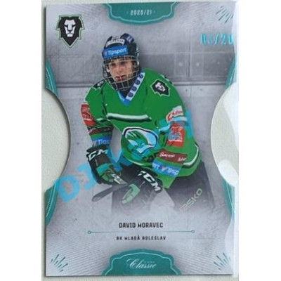 2020/21 OFS 2. série David Moravec #354 03/20 Blue Cut