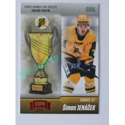 2022/23 Goal Cards Chance #FV-06 Šimon Jenáček Finále 2022 Expo x/3