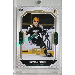 2023/24 Goal cards Chance Liga 2. série #225 Roman Půček Expo Gold 1of7