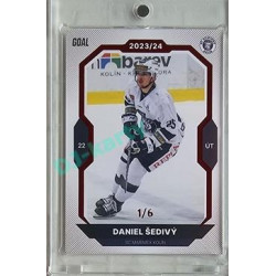 2023/24 Goal cards Chance Liga 2. série #356 Daniel Šedivý Red 1/6