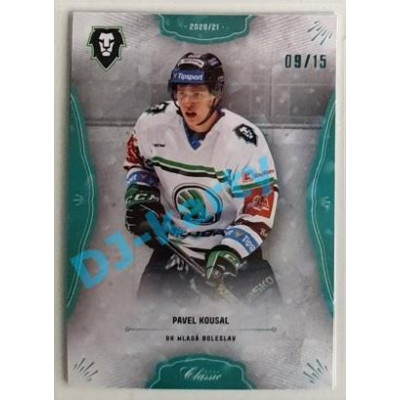 2020/21 OFS 1. série Pavel Kousal #108 09/15 Blue Aquadropp
