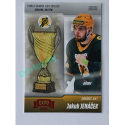 2022/23 Goal Cards Chance #FV-08 Jakub Jenáček Finále 2022 Expo x/3