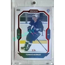 2023/24 Goal cards Chance Liga 2. série #357 Tomáš Bernat Red 1/6