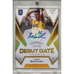 2023/24 Sportzoo Fortuna Liga 2. série #DRS-MB Marek Beránek Debut Date Rookie Auto xx/80