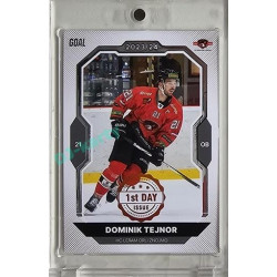 2023/24 Goal cards Chance Liga 1. série #186 Dominik Tejnor 1st day of issue