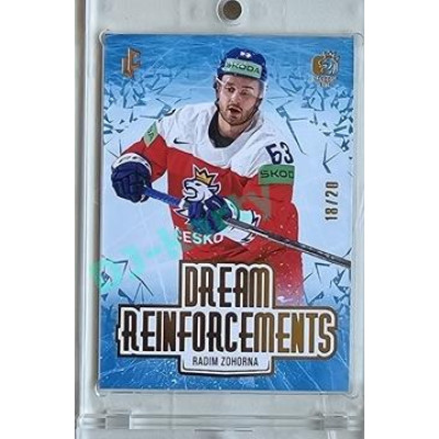 2023/24 LC Expectations Road to Prague #DR-11 Radim Zohorna Dream Reinfrocements Gold xx/20