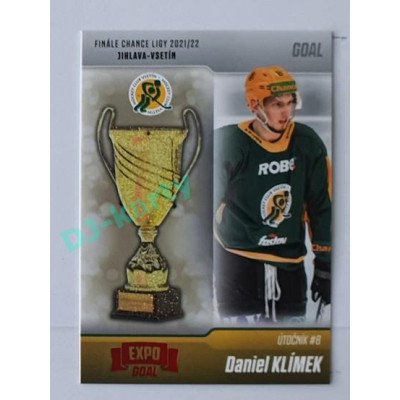 2022/23 Goal Cards Chance #FV-12 Daniel Klímek Finále 2022 Expo x/3