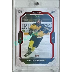 2023/24 Goal cards Chance Liga 2. série #362 Václav Adamec Red 1/6