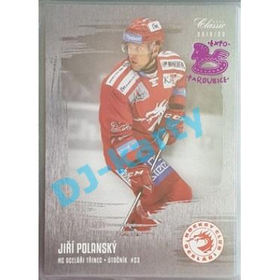 2019/20 OFS Jiří Polanský #12 x/2 Silver Rainbow Expo Pard.