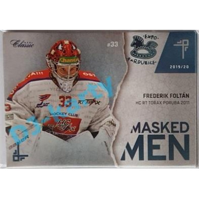 2019/20 OFS Chance liga Frederik Foltán #MM-FFO xx/15 Masked Men Expo Pard.