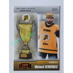 2022/23 Goal Cards Chance #FV-13 Matouš Venkrbec Finále 2022 Expo x/3