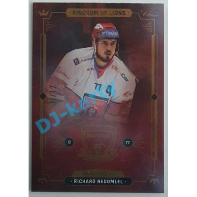 2021 OFS Kingdom of Lions Richard Nedomlel #B08 11/12 Rainbow