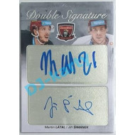 2017/18 OFS Martin Látal/Jiří Šimánek #DS-46 12/15 Double Signature Platinum