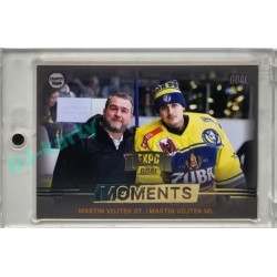 2023/24 Goal cards Chance Liga 2. série #MOM-08 Martin Vojtek se synem Moments Expo 1of6