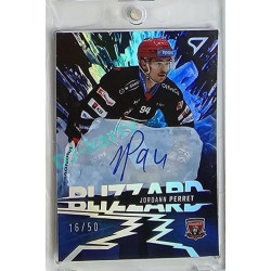 2023/24 Sportzoo ELH 1. série #BLS-JP Jordann Perret Blizzard Auto xx/50