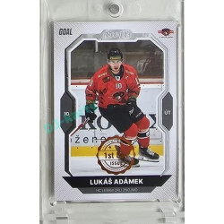 2023/24 Goal cards Chance Liga 1. série #190 Lukáš Adámek 1st day of issue
