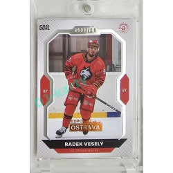 2023/24 Goal cards Chance Liga 2. série #322 Radek Veselý Expo Ostrava 1of2