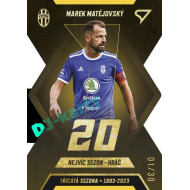 2022/23 Sportzoo Fortuna Liga 2. série #TS-10 Marek Matějovský Třicátá sezóna F:L Limited xx/30