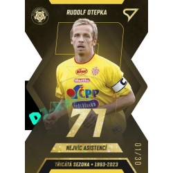 2022/23 Sportzoo Fortuna Liga 2. série #TS-21 Rudolf Otepka Třicátá sezóna F:L Limited xx/30