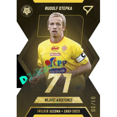 2022/23 Sportzoo Fortuna Liga 2. série #TS-21 Rudolf Otepka Třicátá sezóna F:L Limited xx/30
