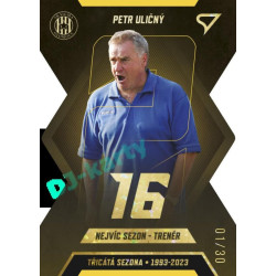 2022/23 Sportzoo Fortuna Liga 2. série #TS-26 Petr Uličný Třicátá sezóna F:L Limited xx/30