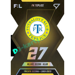2022/23 Sportzoo Fortuna Liga 2. série #TS-07 FK Teplice Třicátá sezóna F:L