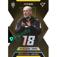 2022/23 Sportzoo Fortuna Liga 2. série #TS-25 Petr Rada Třicátá sezóna F:L