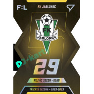 2022/23 Sportzoo Fortuna Liga 2. série #TS-05 FK Jablonec Třicátá sezóna F:L